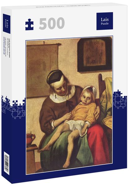 Produktbild: Lais Puzzle Gabriel Metsu - Das kranke Kind 500 Teile