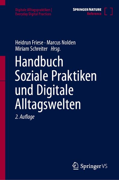 Produktbild: Handbuch Soziale Praktiken und Digitale Alltagswelten