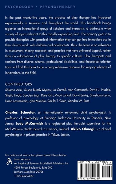 Produktbild: International Handbook of Play Therapy