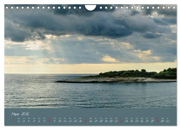 Produktbild: Wundersch&ouml;nes Istrien (Wandkalender 2026 DIN A4 quer), CALVENDO Monatskalender