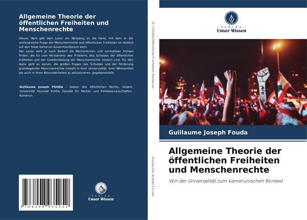 Allgemeine Theorie der öffentlichen Freiheiten und Menschenrechte, Taschenbuch von Guillaume Joseph FOUDA, Verlag Unser Wissen, 9786208935252