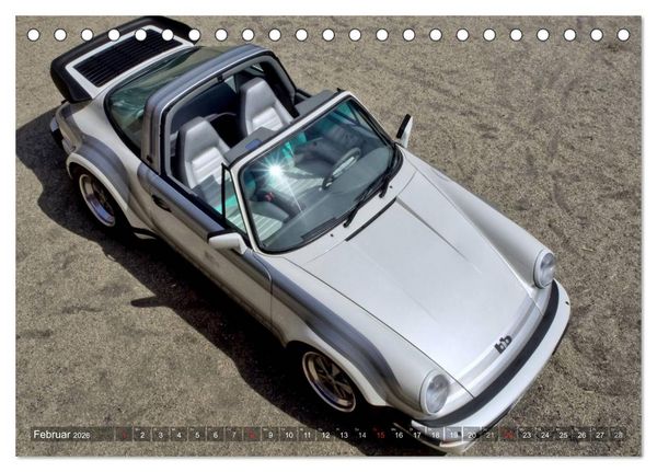 Produktbild: Ein Porsche muss es schon sein! (Tischkalender 2026 DIN A5 quer), CALVENDO Monatskalender
