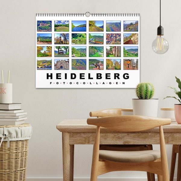 Produktbild: Heidelberg Fotocollagen (Wandkalender 2026 DIN A3 quer), CALVENDO Monatskalender