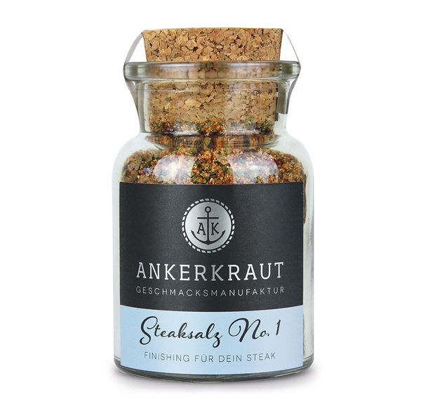 Ankerkraut Steaksalz No. 1, Korkenglas