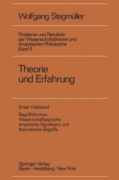 Produktbild: Theorie und Erfahrung