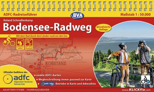 Produktbild: BVA ADFC Radreisef&uuml;hrer Bodensee-Radweg