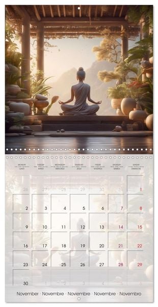 Produktbild: Zenitude every day (Wall Calendar 2026 12 &times; 12 Inch) CALVENDO 12 Month Wall Calendar