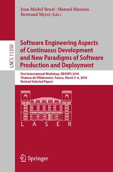 Produktbild: Software Engineering Aspects of Continuous Development and New Paradigms of Software Production and Deployment