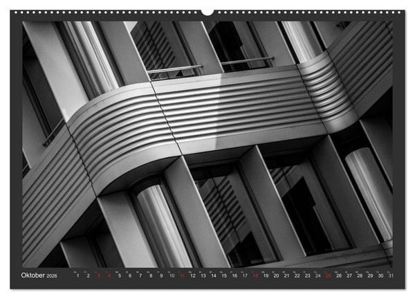 Produktbild: Architektur - Fassaden im Detail 2026 (Wandkalender 2026 DIN A2 quer), CALVENDO Monatskalender
