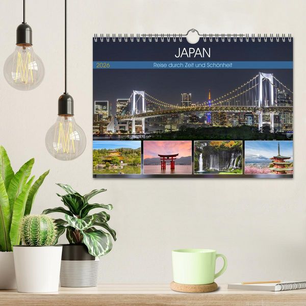 Produktbild: JAPAN Reise durch Zeit und Sch&ouml;nheit (Wandkalender 2026 DIN A4 quer), CALVENDO Monatskalender