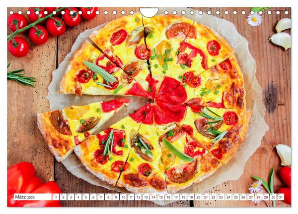 Produktbild: Alte Historische Tomaten (Wandkalender 2026 DIN A4 quer), CALVENDO Monatskalender
