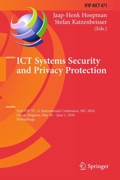 Produktbild: ICT Systems Security and Privacy Protection