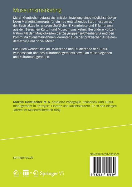 Produktbild: Museumsmarketing