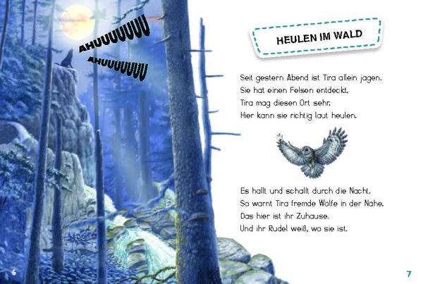 Produktbild: Tira, die junge Wölfin