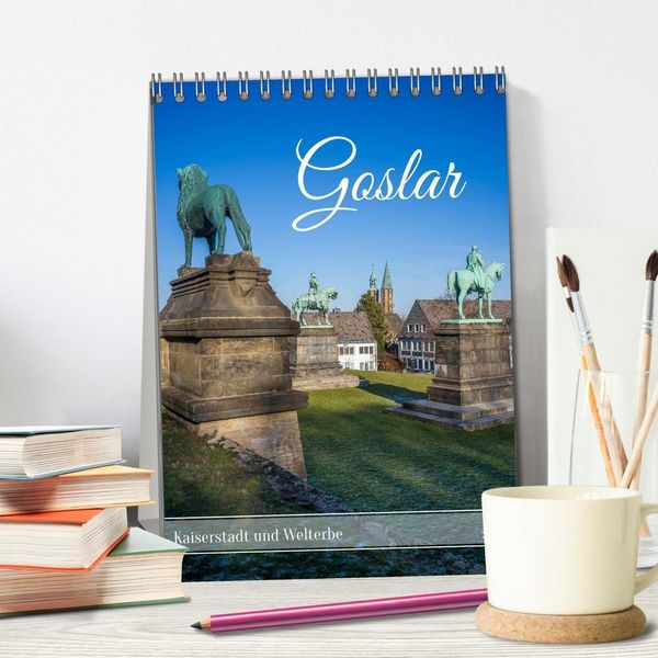 Produktbild: Goslar - Kaiserstadt und Welterbe (Tischkalender 2027 DIN A5 hoch), CALVENDO Monatskalender