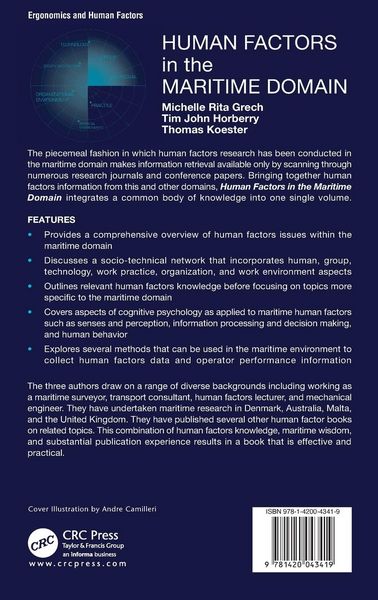Produktbild: Human Factors in the Maritime Domain