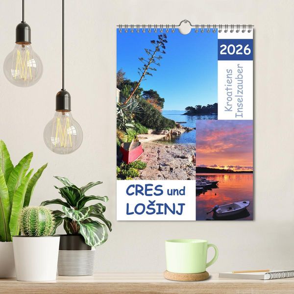 Produktbild: Kroatiens Inselzauber, Cres und Losinj (Wandkalender 2026 DIN A4 hoch), CALVENDO Monatskalender