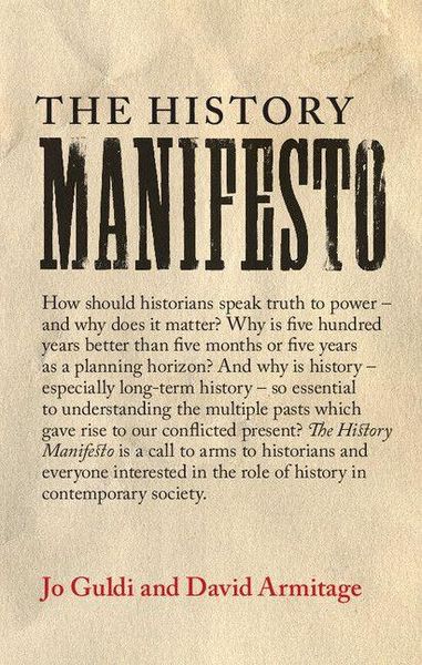 Produktbild: The History Manifesto