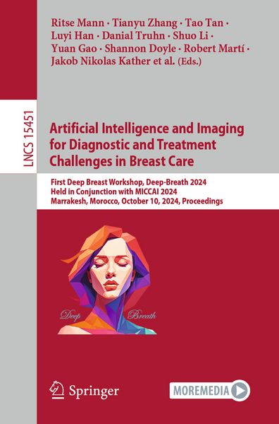 Produktbild: Artificial Intelligence and Imaging for Diagnostic and Treatment Challenges in Breast Care