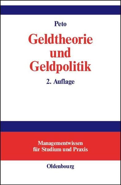 Produktbild: Geldtheorie und Geldpolitik