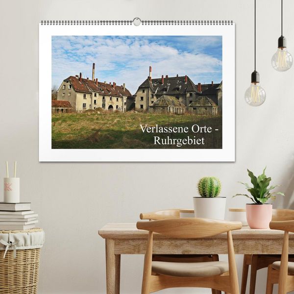 Produktbild: Verlassene Orte Ruhrgebiet (Wandkalender 2026 DIN A2 quer), CALVENDO Monatskalender