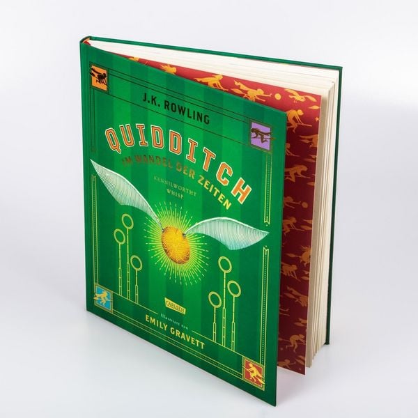 Produktbild: Quidditch im Wandel der Zeiten (farbig illustrierte Schmuckausgabe)