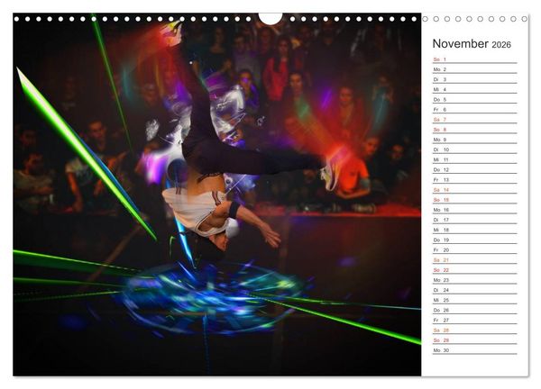 Produktbild: Break Dance B-boys & B-girls (Wandkalender 2026 DIN A3 quer), CALVENDO Monatskalender