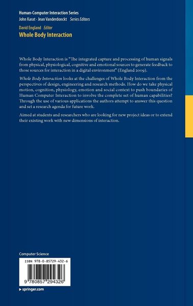 Produktbild: Whole Body Interaction