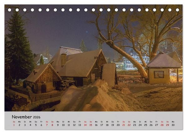 Produktbild: Historisches Erzgebirge (Tischkalender 2026 DIN A5 quer), CALVENDO Monatskalender
