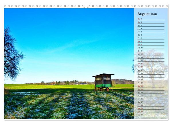 Produktbild: Hohenlohe - Natur und Altstadt (Wandkalender 2026 DIN A3 quer), CALVENDO Monatskalender
