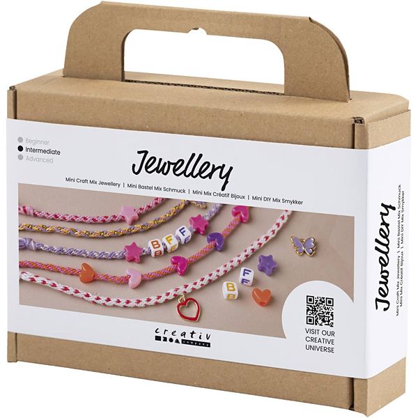 Produktbild: Creativ Company DIY Sets Beads Mini Kreativ Mix Schmuck, Freundschaftsschmuck, Kreativ Box