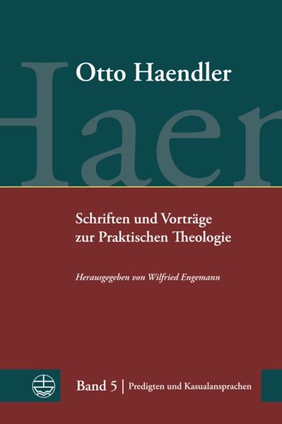 Produktbild: Schriften und Vortr&auml;ge zur Praktischen Theologie