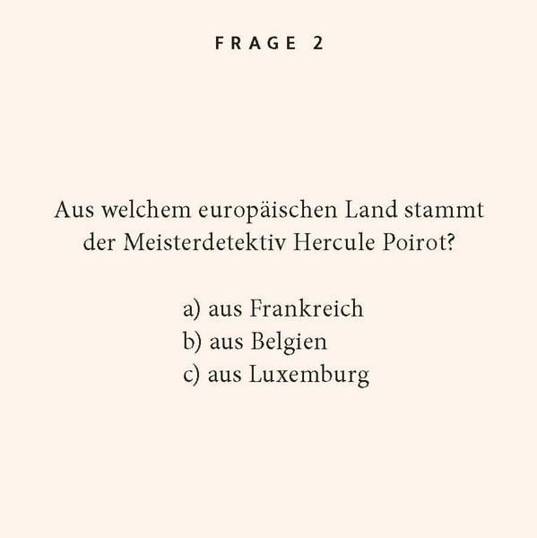 Produktbild: Ber&uuml;hmte Detektive-Quiz