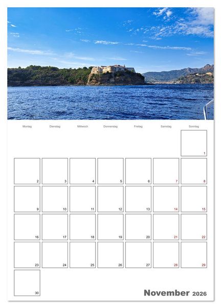Produktbild: Faszinierendes Elba (Wandkalender 2026 DIN A4 hoch), CALVENDO Monatskalender