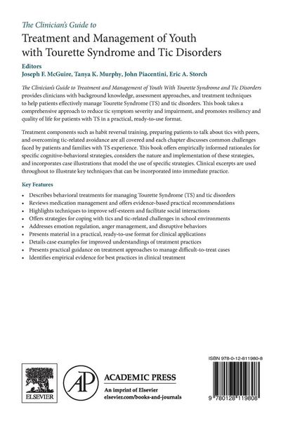 Produktbild: The Clinician's Guide to Treatment and Management of Youth with Tourette Syndrome and Tic Disorders