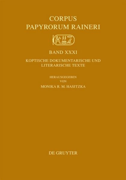 Produktbild: Koptische dokumentarische und literarische Texte