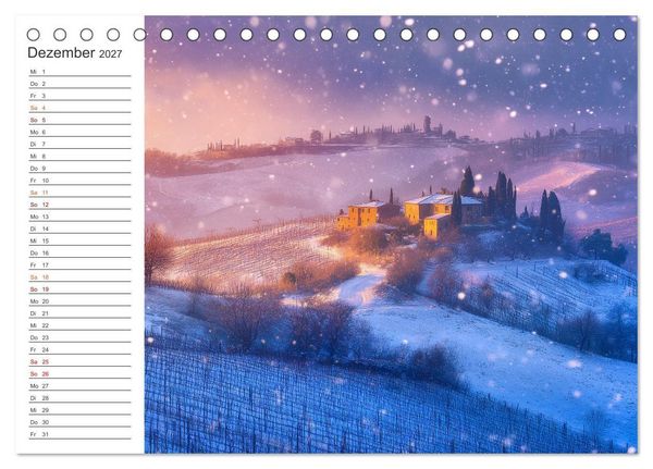 Produktbild: Zwischen Reben und Himmel (Tischkalender 2027 DIN A5 quer), CALVENDO Monatskalender
