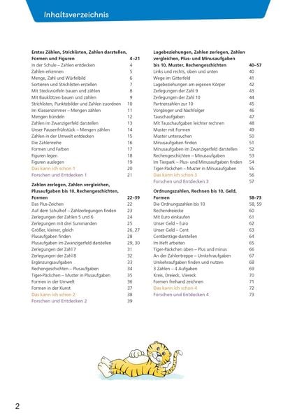 Produktbild: Mathetiger 1 &ndash; Sch&uuml;lerbuch