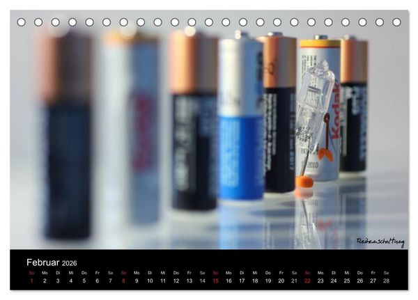 Produktbild: Bernie Blitz - Eine Birne sucht Erleuchtung (Tischkalender 2026 DIN A5 quer), CALVENDO Monatskalender
