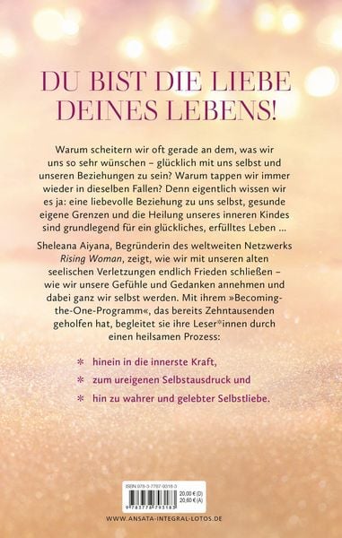 Du Bist Das Wichtigste In Meinen Leben "Becoming the One – Der wichtigste Mensch in deinem Leben bist du