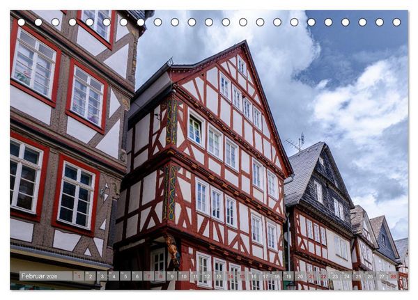 Produktbild: Ein Blick auf Herborn (Tischkalender 2026 DIN A5 quer), CALVENDO Monatskalender