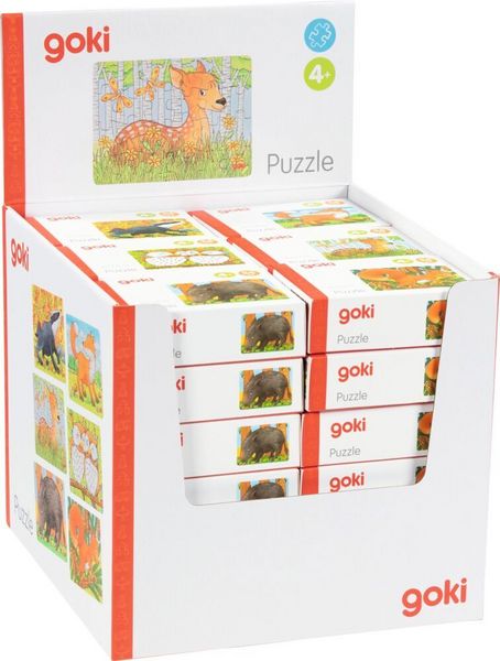 Produktbild: Minipuzzle Waldtiere
