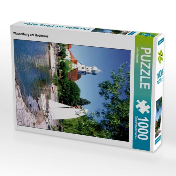 Produktbild: CALVENDO Puzzle Wasserburg am Bodensee | 1000 Teile Lege-Gr&ouml;&szlig;e 64x48cm Foto-Puzzle f&uuml;r gl&uuml;ckliche Stunden