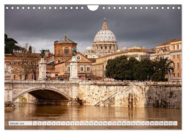 Produktbild: Italien - Rom (Wandkalender 2026 DIN A4 quer), CALVENDO Monatskalender