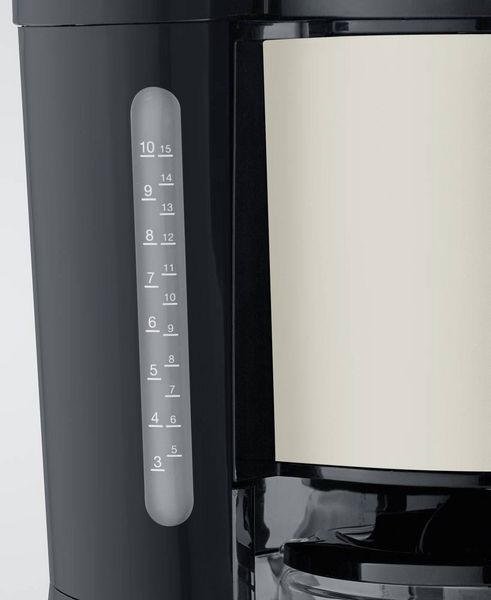 Produktbild: Severin 9575 Kaffeemaschine Beige, Schwarz Fassungsverm&ouml;gen Tassen=10 Glaskanne
