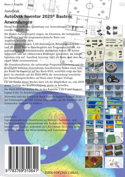 Produktbild: AutoDesk Inventor 2025 Bauteile