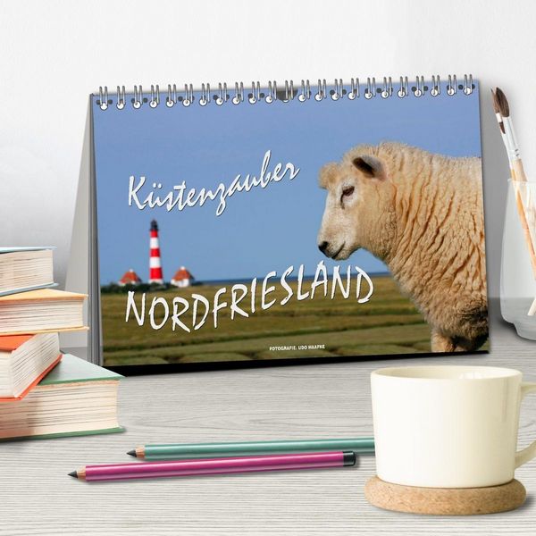Produktbild: K&uuml;stenzauber Nordfriesland (Tischkalender 2027 DIN A5 quer), CALVENDO Monatskalender