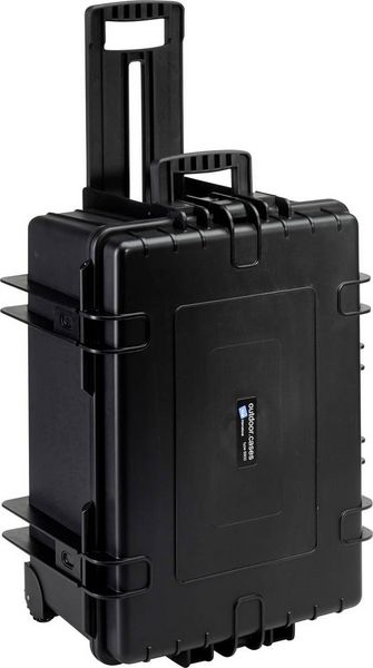 Produktbild: B & W International Outdoor Koffer outdoor.cases Typ 6800 70.9 l (B x H x T) 660 x 490 x 335 mm Schwarz 6800/B/SI