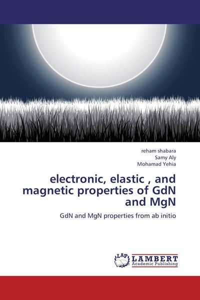 Produktbild: Electronic, elastic , and magnetic properties of GdN and MgN