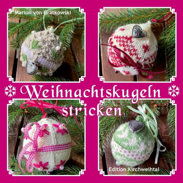 Produktbild: Weihnachtskugeln stricken